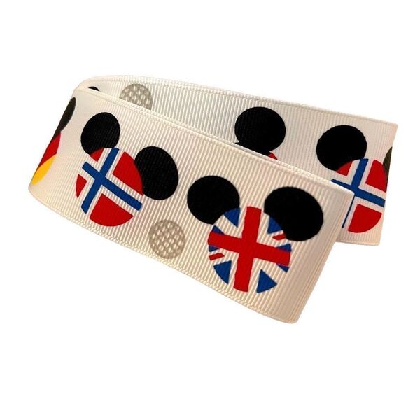 Grosgrain Ribbon 1.5” 5 yards yds 5/$20 NEW bows bow making shipping printed - Picture 6 of 11